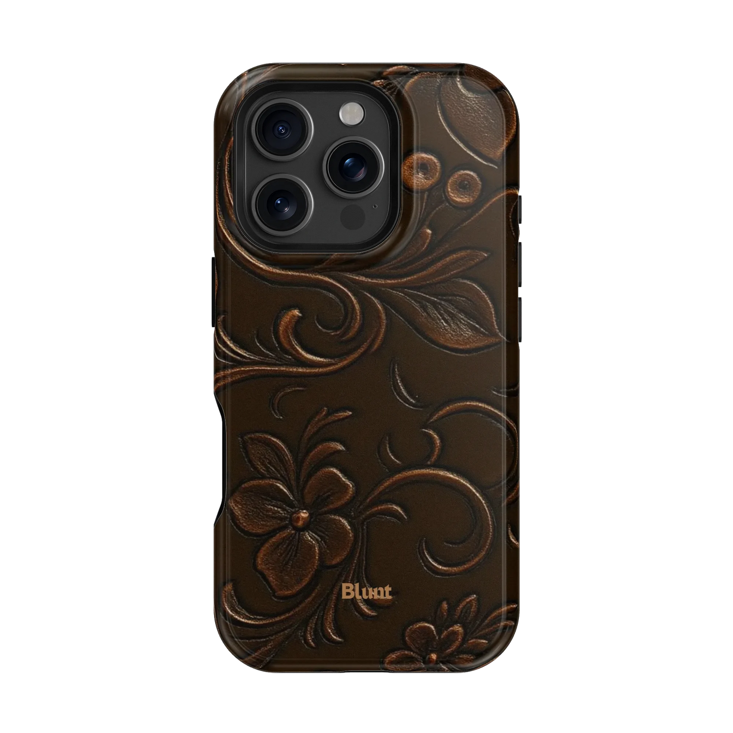 Tooled Leather iPhone Case