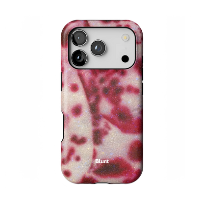 Crimson Veil iPhone Case