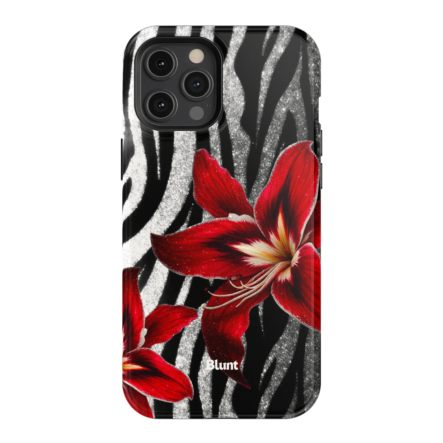 Zebra Rouge iPhone Case