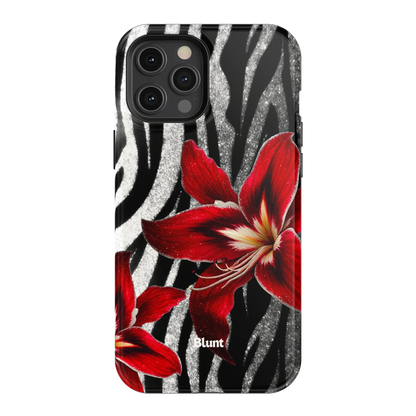 Zebra Rouge iPhone Case