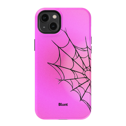 Pink Web iPhone Case