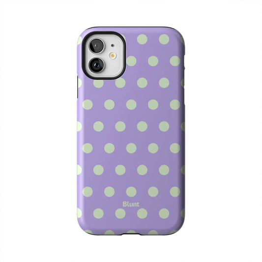 lavendermintpolkaiphonecase-iphone-case-iPhone 11-1