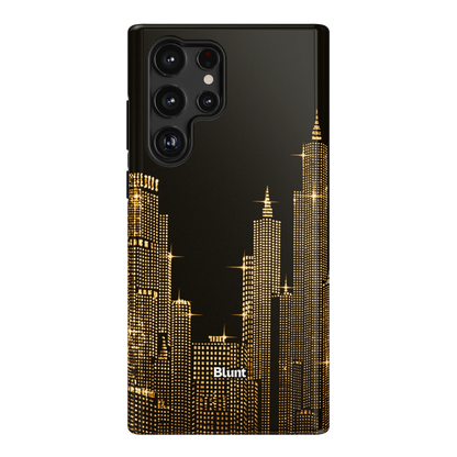Gold-NYC--SKYELINE-samsung-case-Galaxy S22 Ultra-1