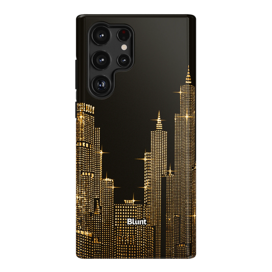 Gold-NYC--SKYELINE-samsung-case-Galaxy S22 Ultra-1