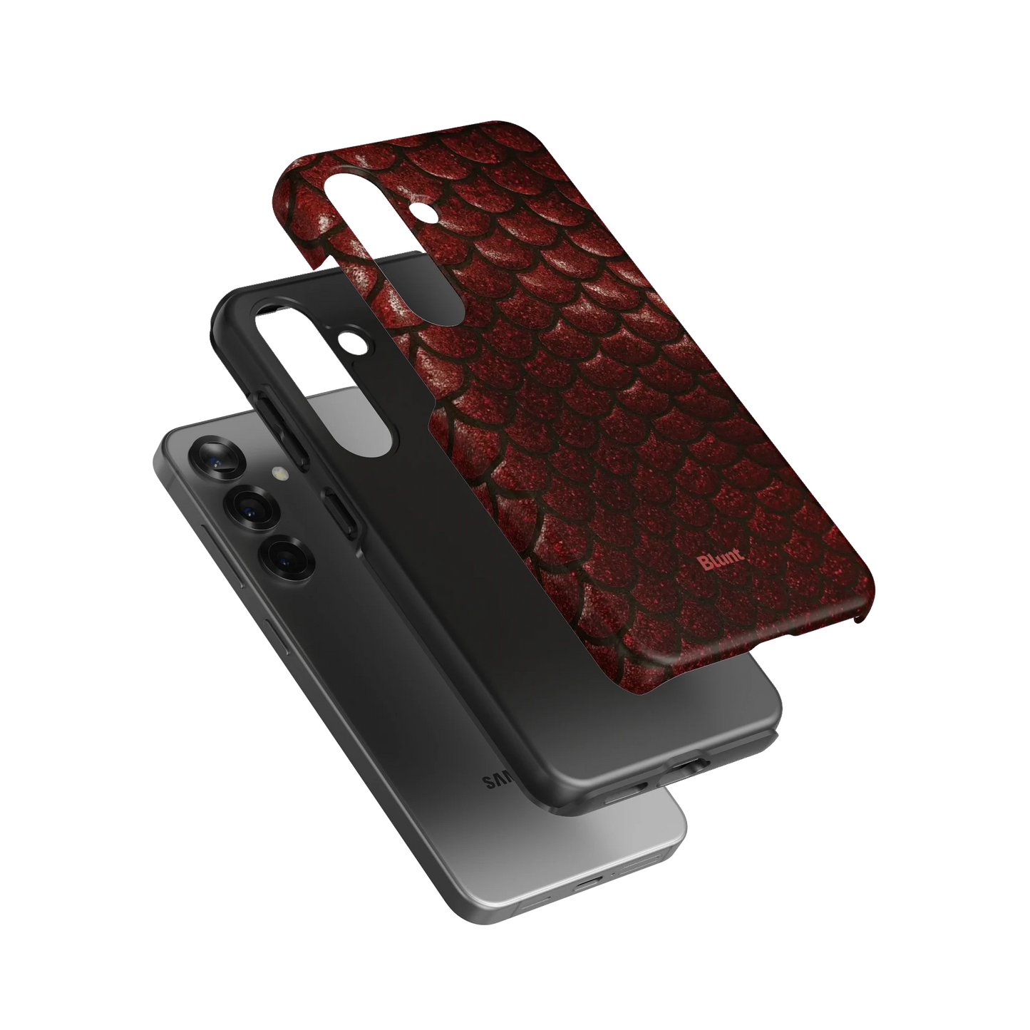 Crimson Depth Samsung Case