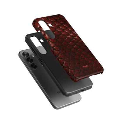 Crimson Depth Samsung Case
