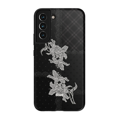 NOIR-PETALS-samsung-case-S22 Plus-1