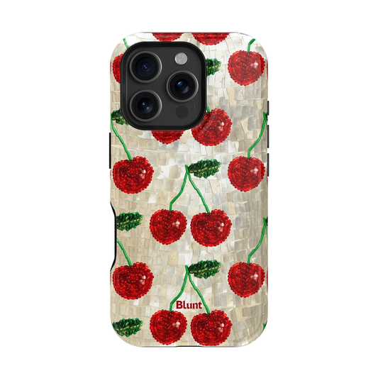 Cherry Luxe iPhone Case