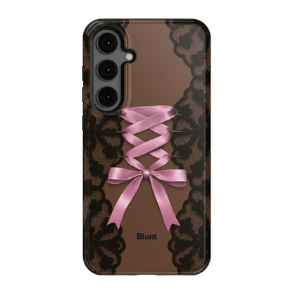 Brown Corset Samsung Case