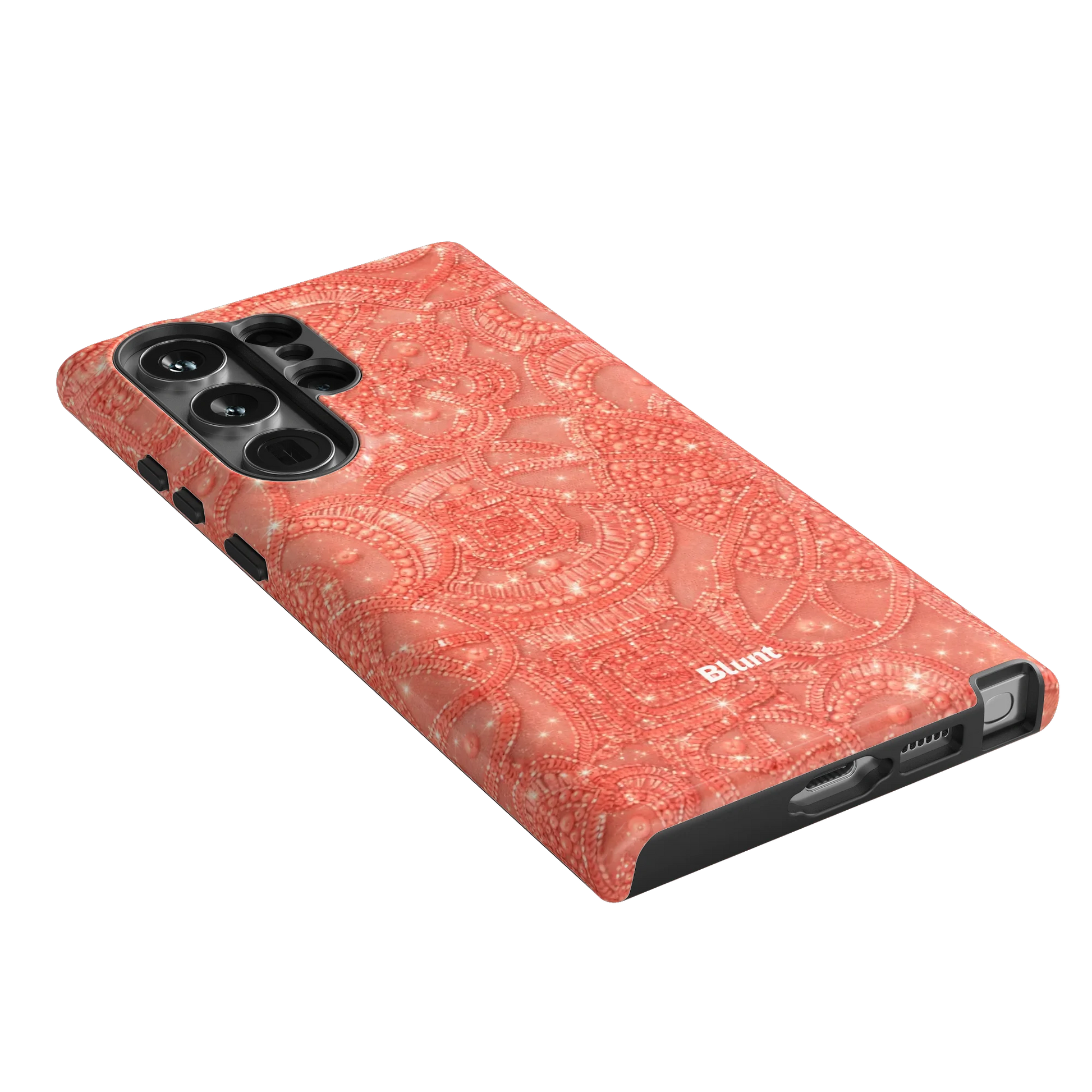 Coral-Glam-samsung-case-Galaxy S23 Ultra-2