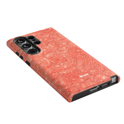 Coral-Glam-samsung-case-Galaxy S23 Ultra-2
