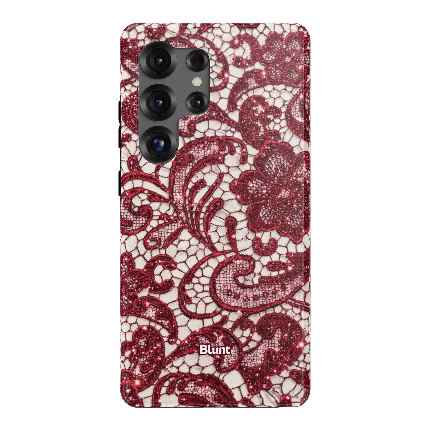 Crimson Lace Samsung Case