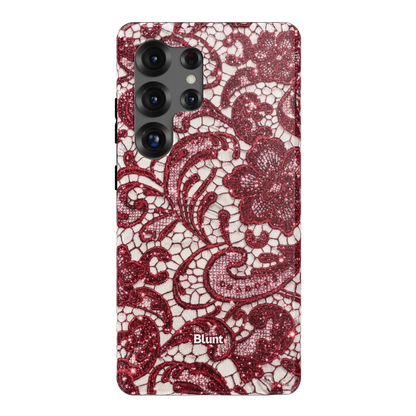 Crimson Lace Samsung Case