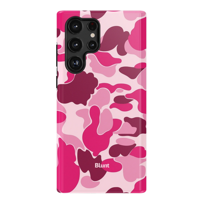 Pink Camo Samsung Case