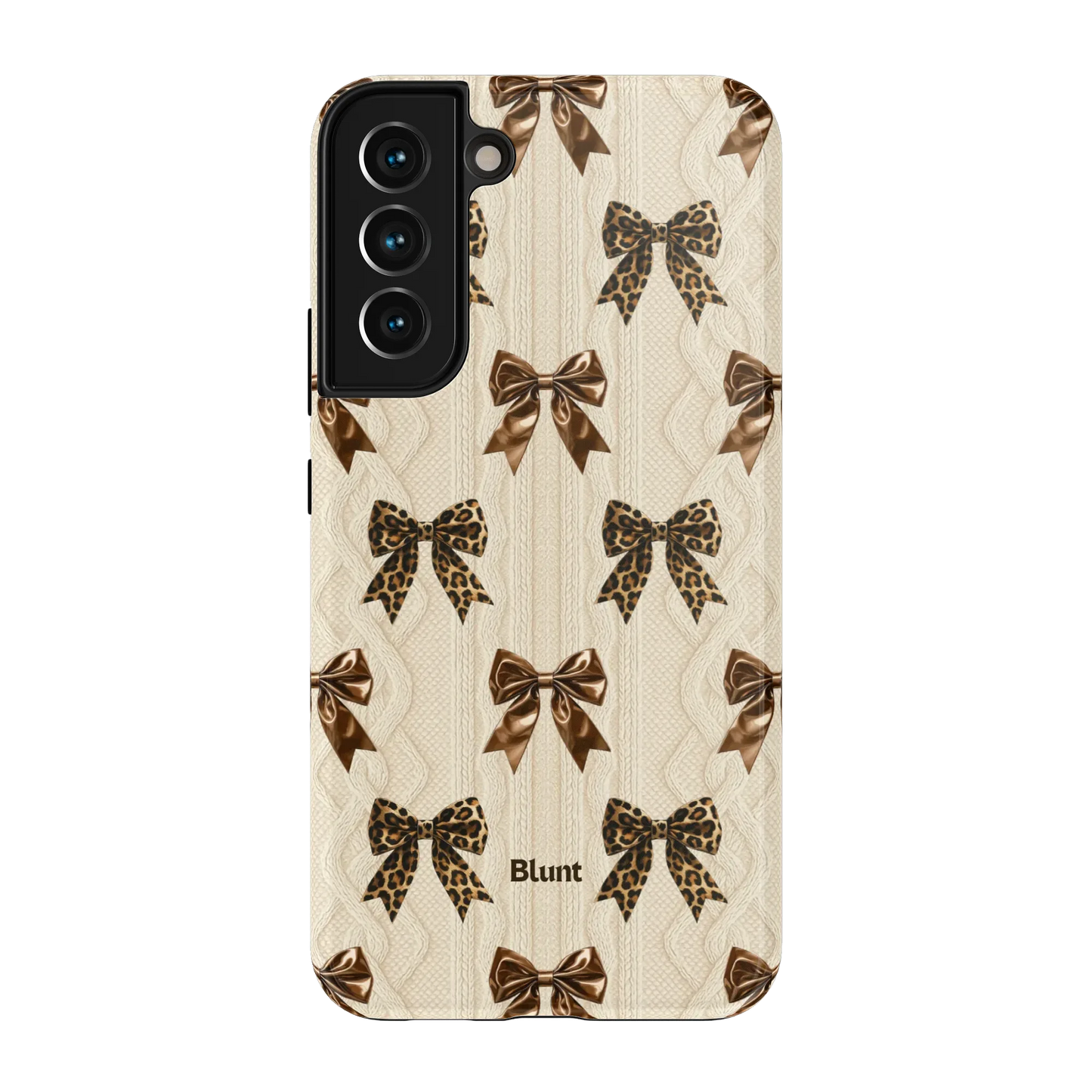 Cheetah Knit Samsung Case