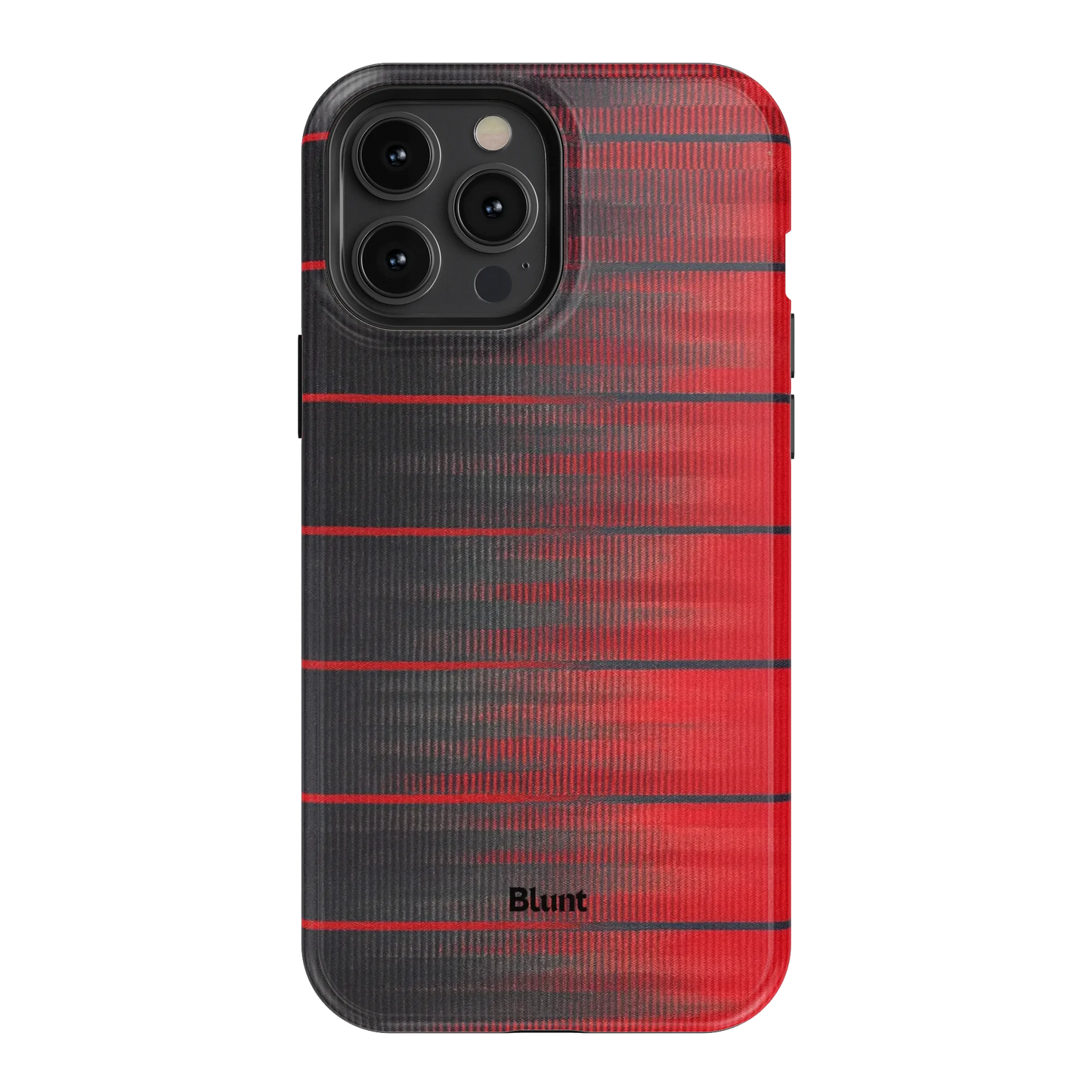 Crimson Stripe iPhone Case