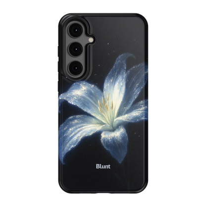 Blue Lilly Samsung Case