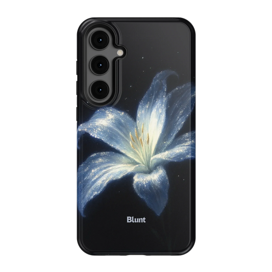 Blue Lilly Samsung Case