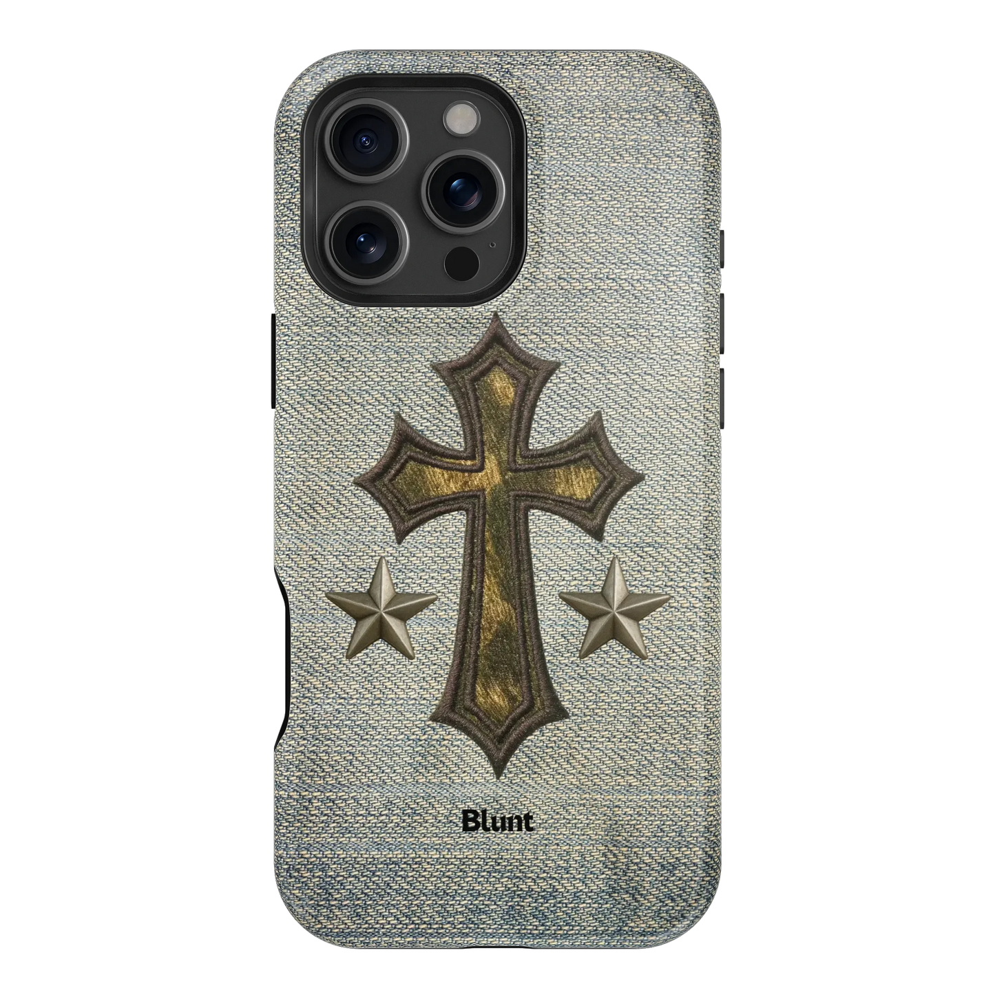 Denim Faith iPhone Case