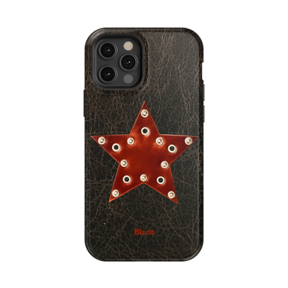 Rust Star iPhone Case