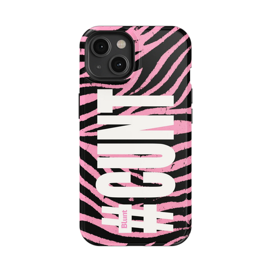 CXNT Pink Zebra iPhone Case