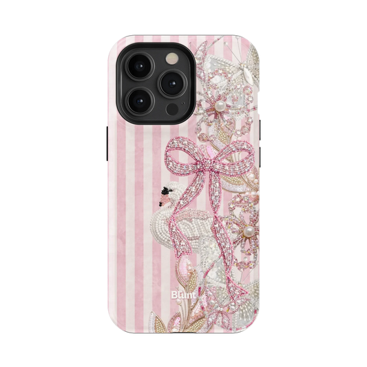 Striped Grace iPhone Case