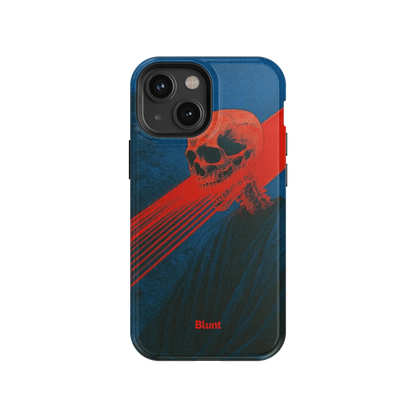 Crimson Slash iPhone Case