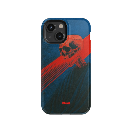 Crimson Slash iPhone Case