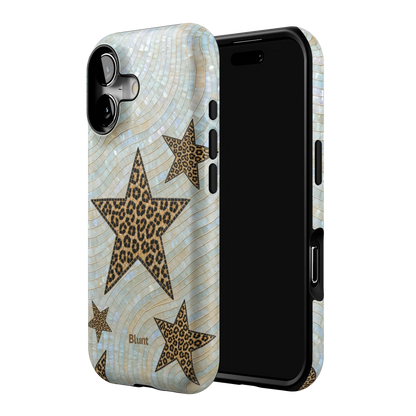 Leopard Star iPhone Case