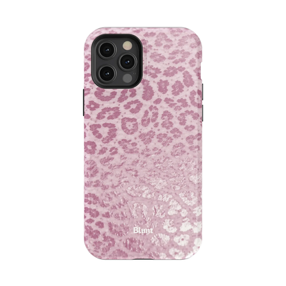 Vintage Rose Leopard iPhone Case