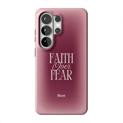 Faith Over Fear Samsung Case