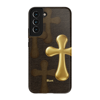 Gold-Patch-samsung-case-S22 Plus-1