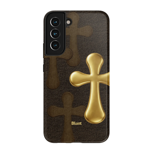 Gold-Patch-samsung-case-S22 Plus-1