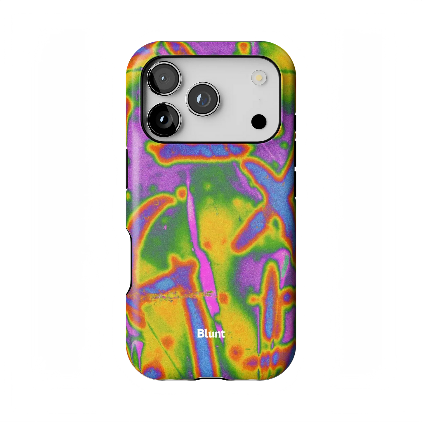 Neon Terrain iPhone Case