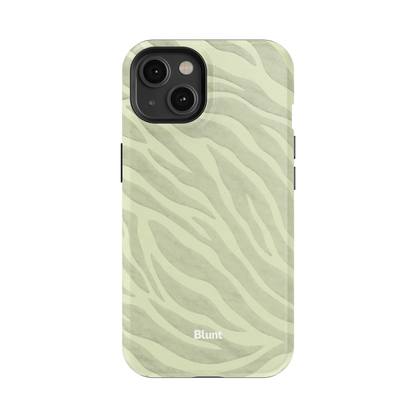 Sage Zebra iPhone Case