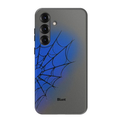 Grey Blue Web Samsung Case
