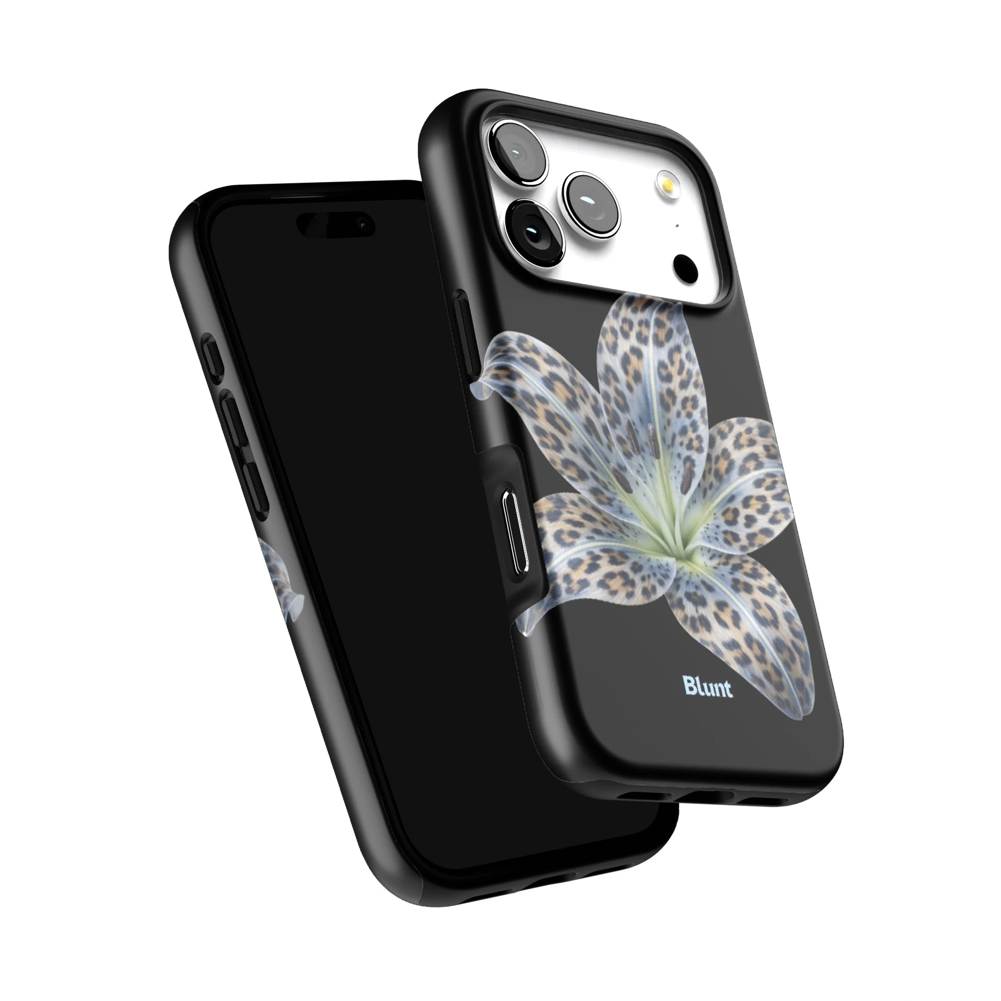 Blue-Leopard-Bloom-iphone-case-iPhone 17 Pro-5