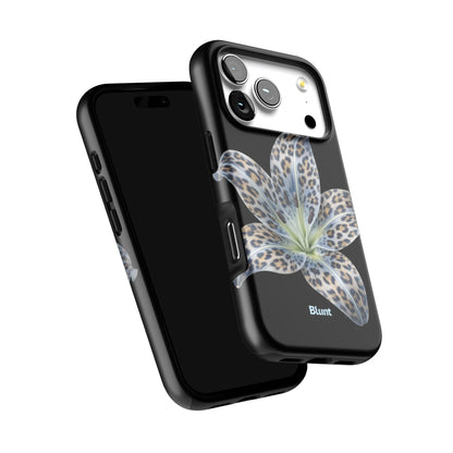 Blue-Leopard-Bloom-iphone-case-iPhone 17 Pro-5