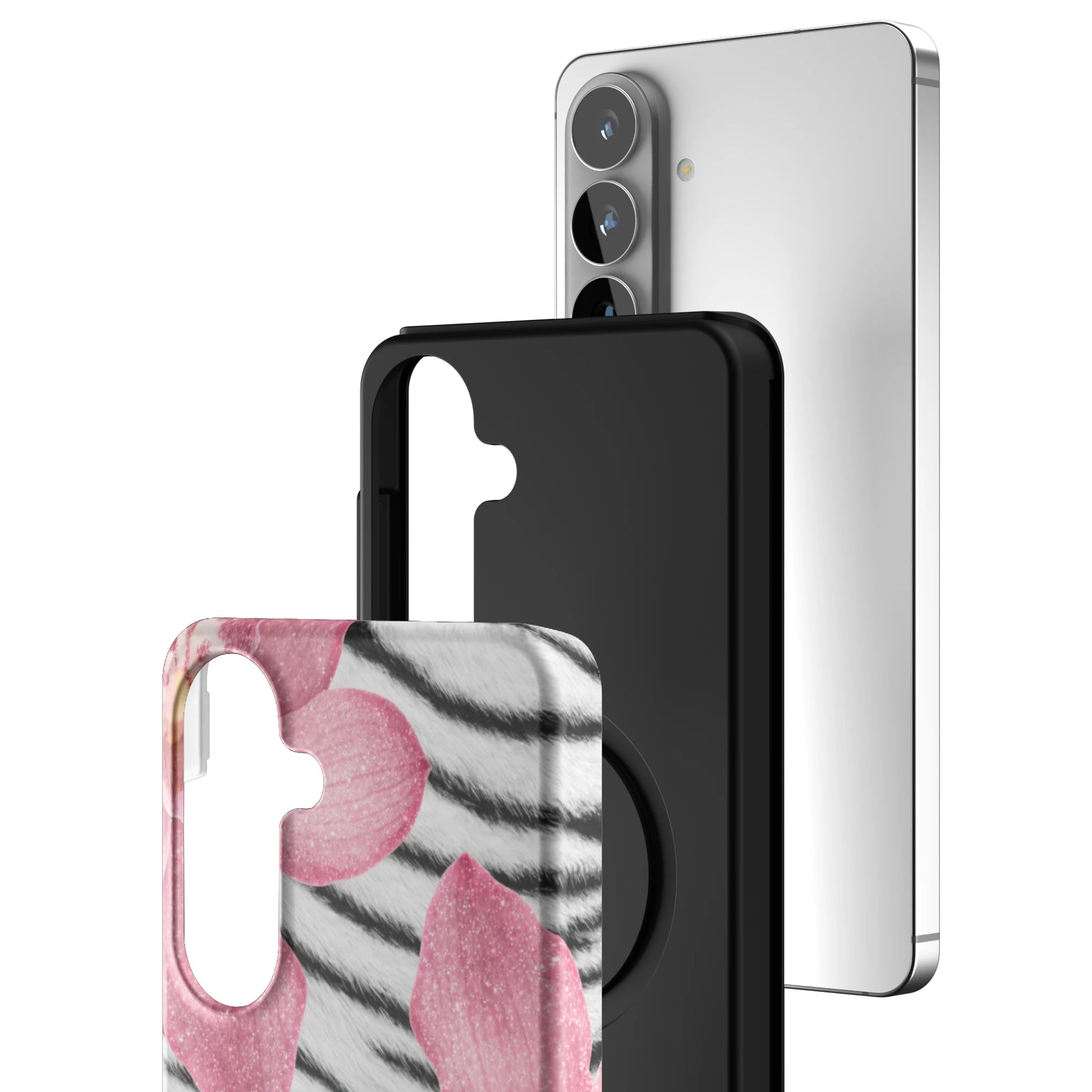 Striped-Blossom-samsung-case-Galaxy S26 Plus-3