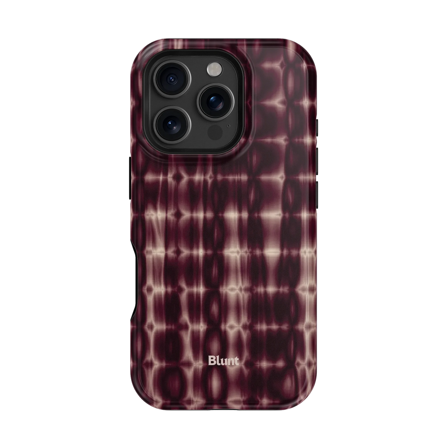 Purple Ripple iPhone Case