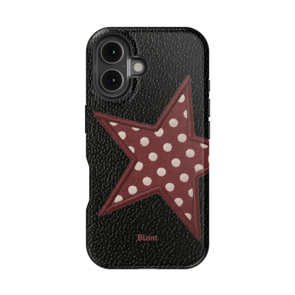 Polka Star iPhone Case