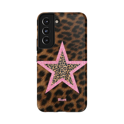 Pink Cheetah Starlette Samsung Case