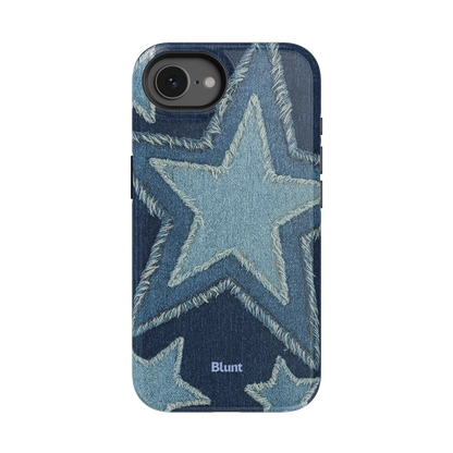 Denim Star iPhone Case