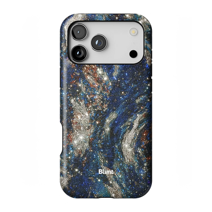 Midnight Marble iPhone Case