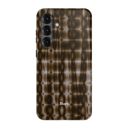 Brown Ripple Samsung Case