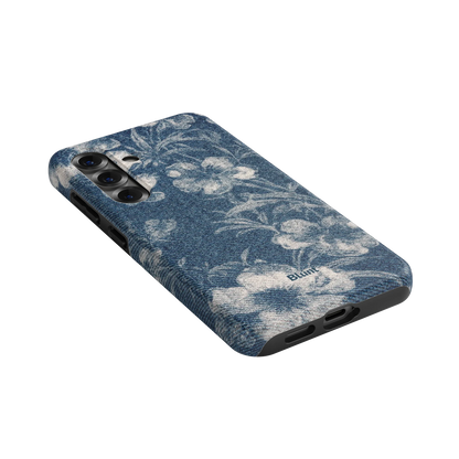 Denim Bloom Samsung Case