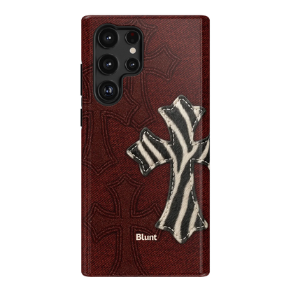 Zebrascale Cross Samsung Case