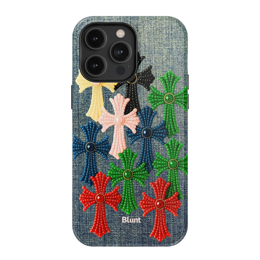 Cross Stitch iPhone Case