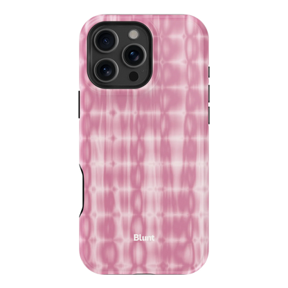 Pink Ripple iPhone Case