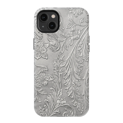 Tooled Silver iPhone Case